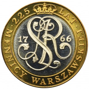 20.000 złotych 1991 225 lat Mennicy Warszawskiej