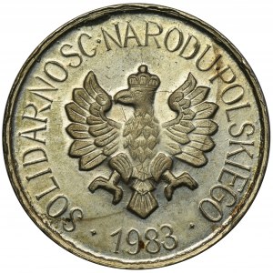 Medal Lech Wałęsa Pokojowa Nagroda Nobla 1983