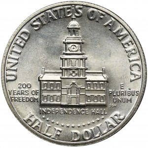 USA, 1/2 Dollar San Francisco 1976 - Kennedy