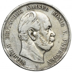 Germany, Kingdom of Prussia, Wilhelm I, 5 Mark Berlin 1876 A