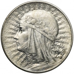 Głowa Kobiety, 5 złotych Warszawa 1934