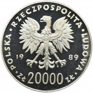 20.000 złotych 1989 XIV mistrzostwa świata w piłce nożnej Włochy 1990