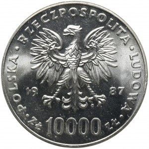 10.000 złotych 1987 Jan Paweł II