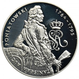 10 złotych 2005 Stanisław August Poniatowski, półpostać