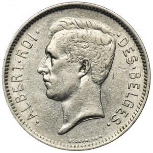 Belgium, Albert I, 5 Francs 1932