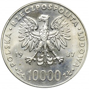 10.000 złotych 1987 Jan Paweł II