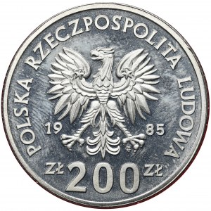 PRÓBA, 200 złotych 1985 - Pomnik-Szpital Centrum Zdrowia Matki Polki