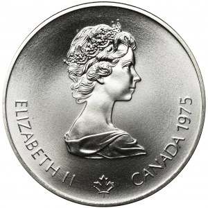 Canada, Elizabeth II, 5 Dollars 1976 XXI Summer Olympics
