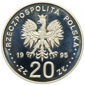 20 złote 1995 Katyń, Miednoje, Charków 1940