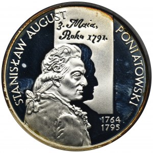 10 złotych 2005 Stanisław August Poniatowski, popiersie