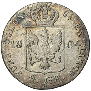 Niemcy, Królestwo Prus, Fryderyk Wilhelm III, 4 Grosze Berlin 1804 A