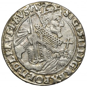 Sigismund III Vasa, 1/4 Thaler Bromberg 1623 - PRVS M