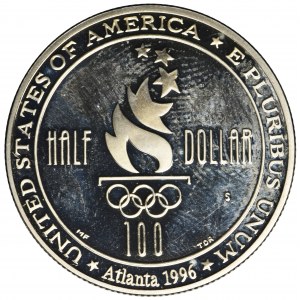 USA, 1/2 Dollar 1996 XXVI Olympiad