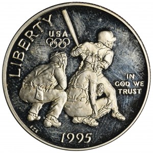 USA, 1/2 Dollar 1995 XXVI Olympiad