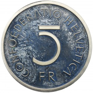 Switzerland, 5 Francs 1976 500th anniversary of the Battle of Morat