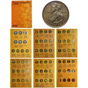 Komplet, 2 złote GOLD NORDIC 1995-2003 (63 szt.)