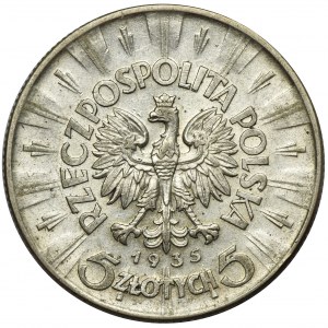 Piłsudski, 5 złotych 1935