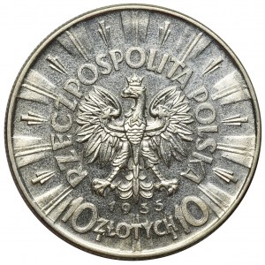 Piłsudski, 10 złotych 1935