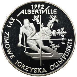 200.000 złotych 1991 XVI Zimowe Igrzyska Olimpijskie Albertville 1992