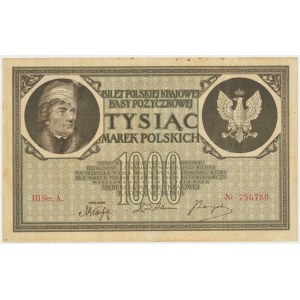 1.000 marek 1919 - III Ser. A -