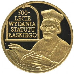 100 złotych 2006 500-Lecie wydania Statutu Łaskiego