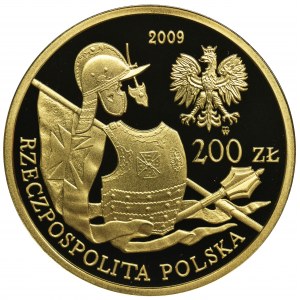 200 złotych 2009 Husarz XVII wiek