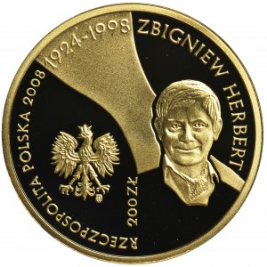 200 złotych 2008 Zbigniew Herbert