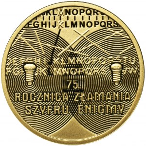 100 złotych 2007 75. Rocznica złamania szyfru Enigmy