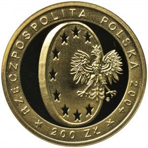 200 złotych 2004 Wstąpienie Polski do Unii Europejskiej