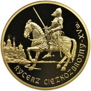 200 złotych 2007 Rycerz ciężkozbrojny XV wiek