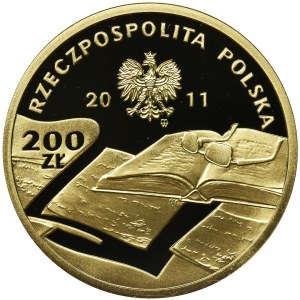 200 złotych 2011 Czesław Miłosz