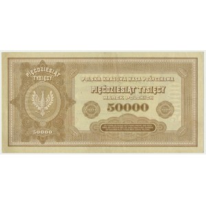 50.000 marek 1922 - M - ŁADNY