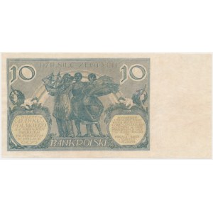 10 złotych 1926 - Ser.P - znak wodny 992-1025 - RZADKOŚĆ