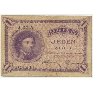 1 złoty 1919 - S.57 A -