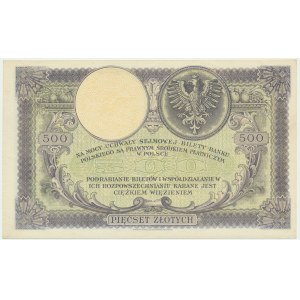 500 złotych 1919 - S.A -