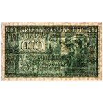 Kowno, 1.000 mark 1918 - A - 6 digital serial number - PMG 64