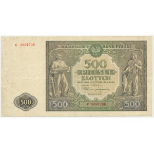 500 złotych 1946 - G -