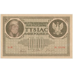 1.000 marek 1919 - Ser. H -