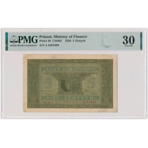 5 złotych 1926 - A - PMG 30