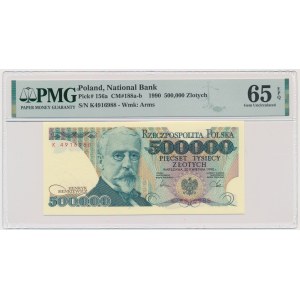 500.000 złotych 1990 - K - PMG 65 EPQ