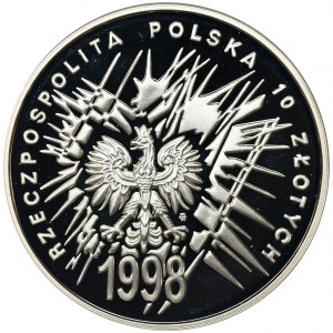 10 złotych 1998 80. rocznica odzyskania niepodległości