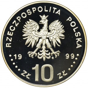 10 złotych 1999 Władysław IV Waza - półpostać