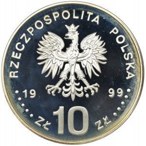 10 złotych 1999 600-lecie Akademii Krakowskiej