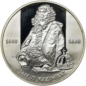 10 złotych 2000 Jan II Kazimierz - półpostać