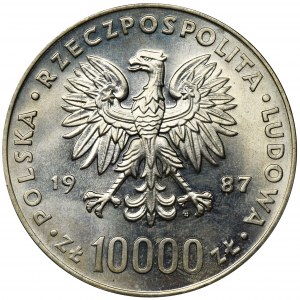 10.000 złotych 1987 Jan Paweł II