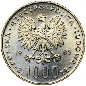 1.000 złotych 1983 Jan Paweł II