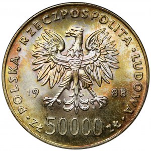 50.000 złotych 1988 Piłsudski