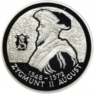 10 złotych 1996 Zygmunt II August - popiersie