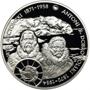 10 złotych 2007 Henryk Arctowski i Antoni B. Dobrowolski