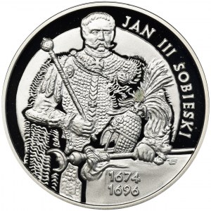 10 złotych 2001 Jan III Sobieski - półpostać